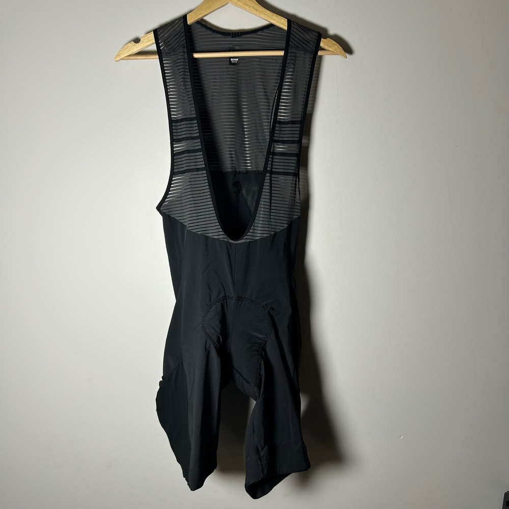 Rapha Cycling Bib Shorts Mens Medium Black Mesh Padded Made in Italy